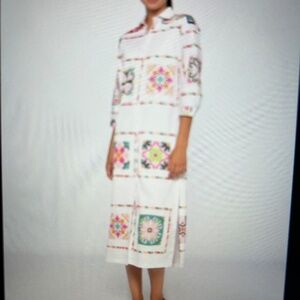 NWT Vilagallo Antonella Tile dress in Size 8 or Euro 42